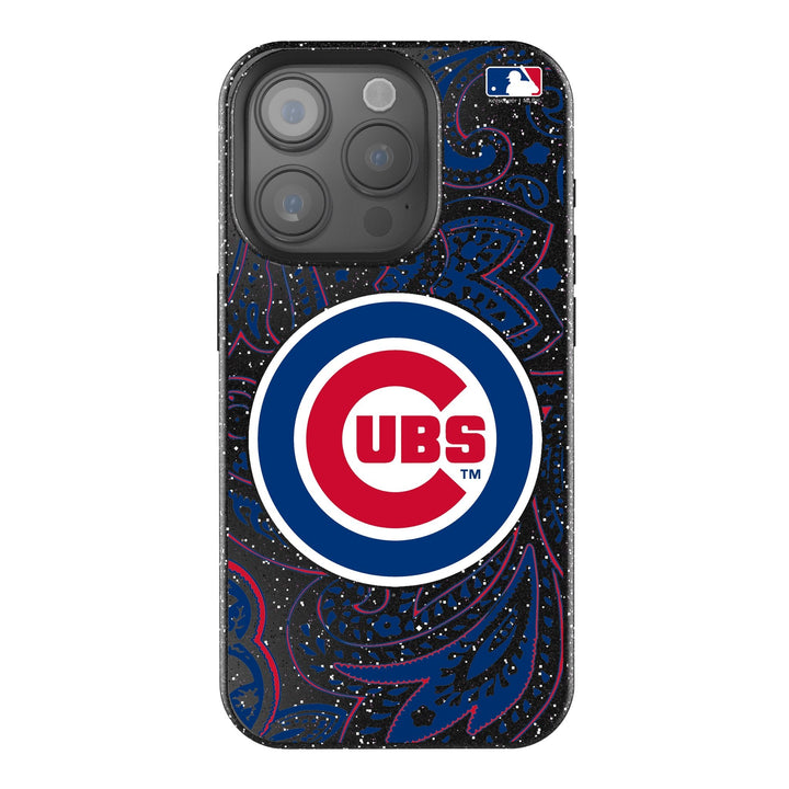 Chicago Cubs Paisley Bling Phone Case Phone Cases Keyscaper