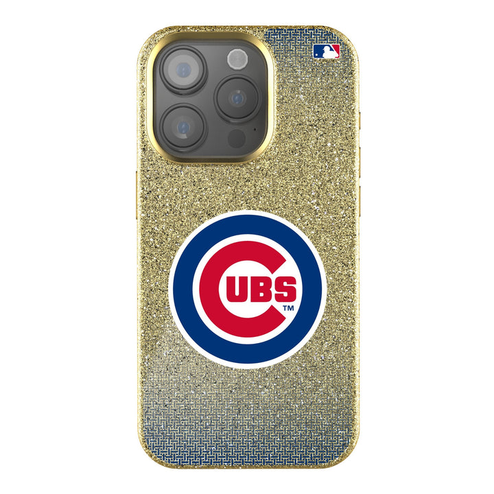 Chicago Cubs Linen Bling Phone Case for Apple iPhone Phone Cases Keyscaper