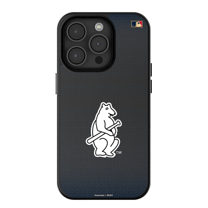 Chicago Cubs 1914 - Cooperstown Collection Linen MagSafe Compatible Phone Case for Apple iPhone Phone Cases Keyscaper