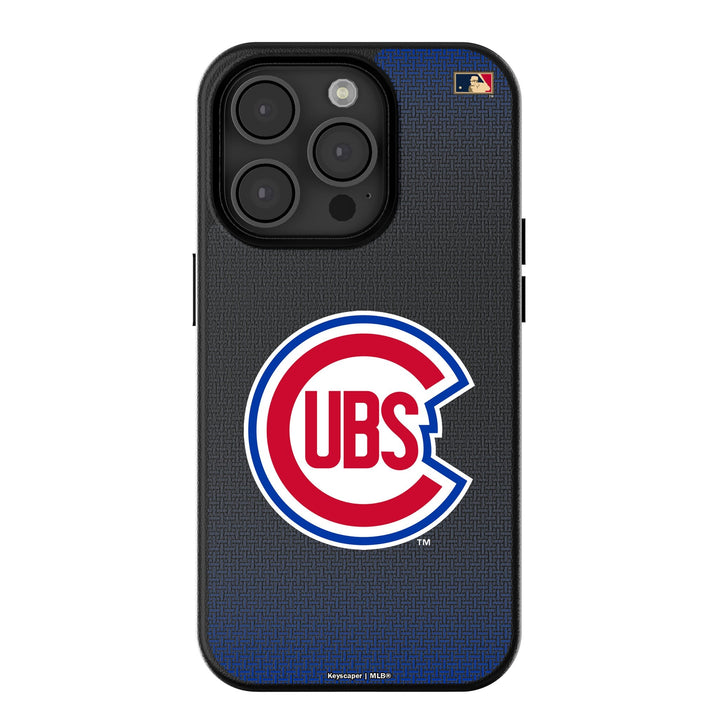 Chicago Cubs 1948-1956 - Cooperstown Collection Linen MagSafe Compatible Phone Case for Apple iPhone Phone Cases Keyscaper