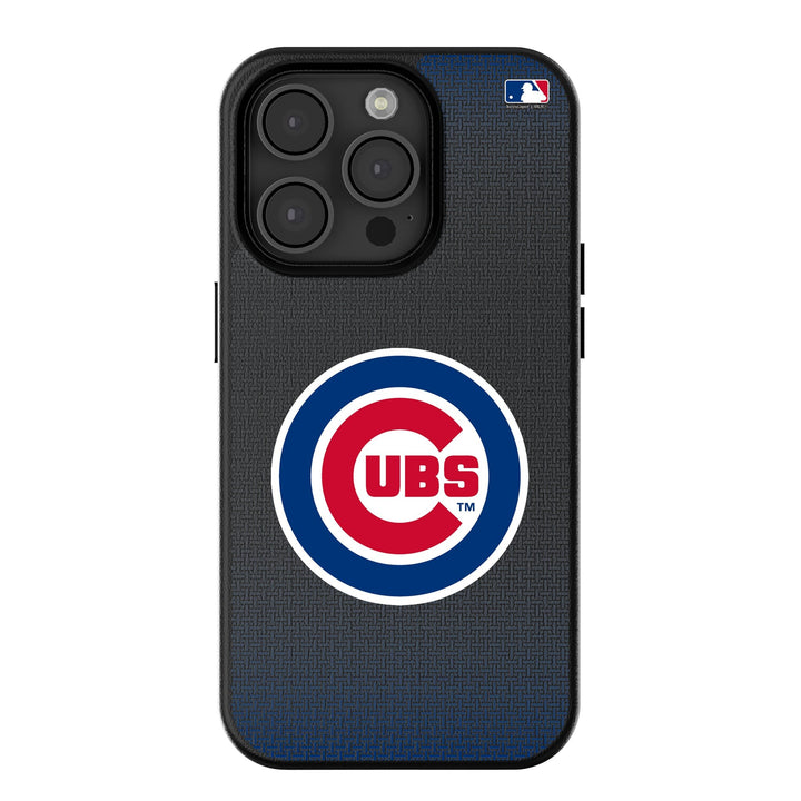 Chicago Cubs Linen MagSafe Compatible Phone Case for Apple iPhone Phone Cases Keyscaper