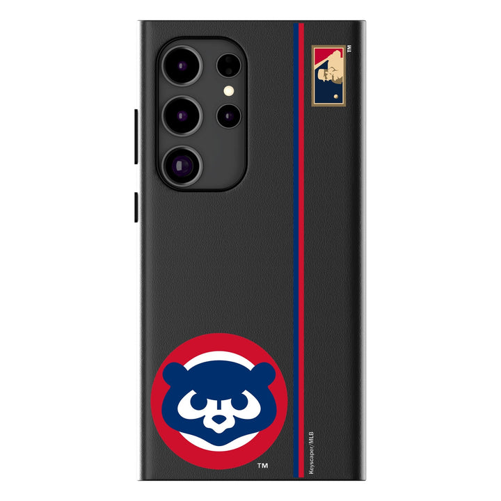 Chicago Cubs Home 1979-1993 - Cooperstown Collection Sidebar MagSafe Compatible Phone Case for Samsung Galaxy Phone Cases Keyscaper