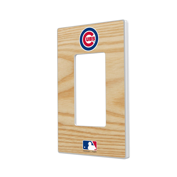 Chicago Cubs Baseball Bat Hidden-Screw Light Switch Plate Light Switch Plates Keyscaper