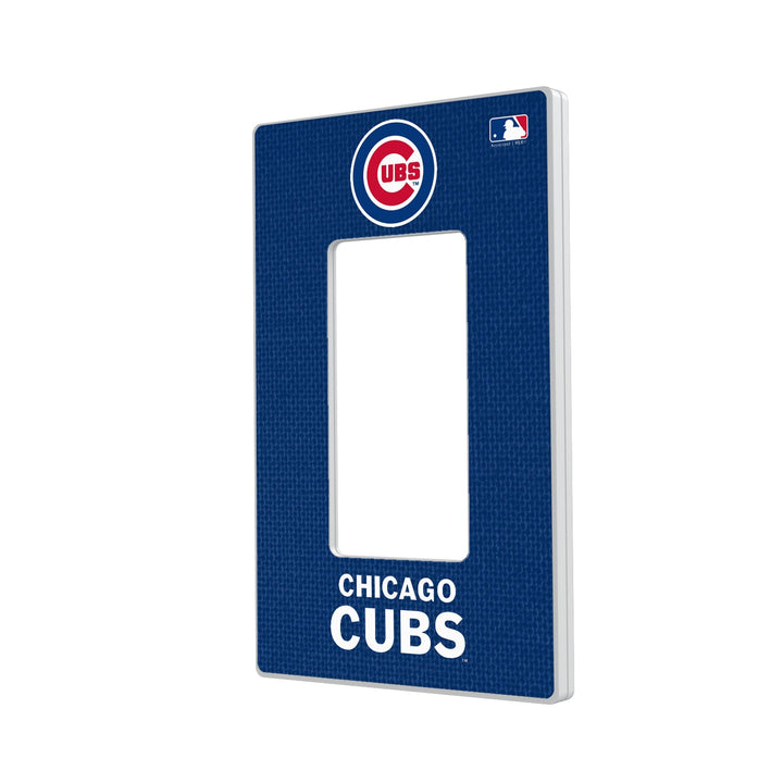 Chicago Cubs Solid Hidden-Screw Light Switch Plate Light Switch Plates Keyscaper