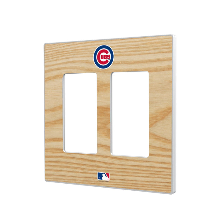 Chicago Cubs Baseball Bat Hidden-Screw Light Switch Plate Light Switch Plates Keyscaper