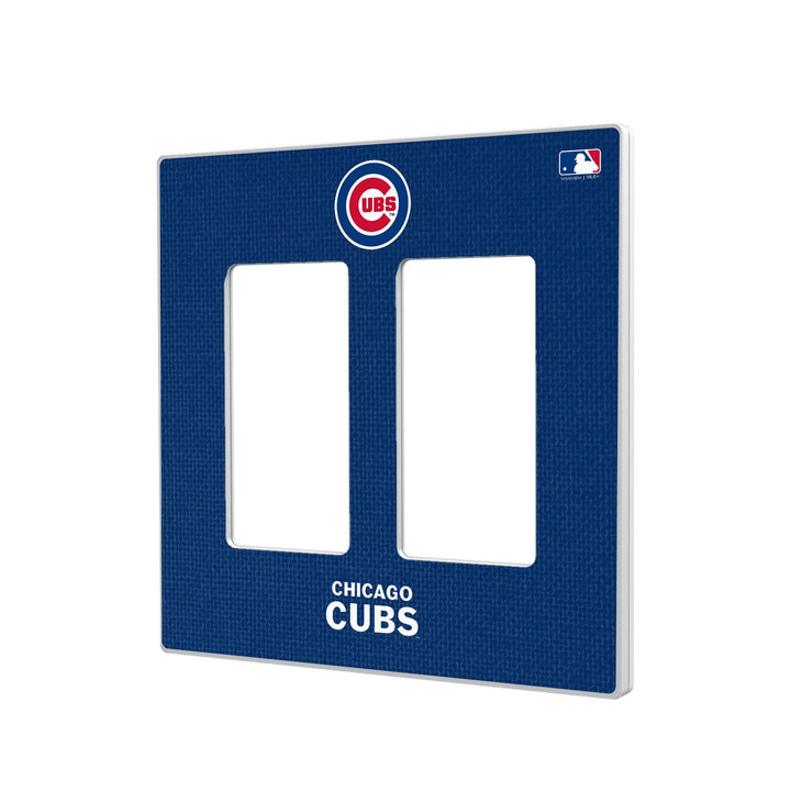 Chicago Cubs Solid Hidden-Screw Light Switch Plate Light Switch Plates Keyscaper