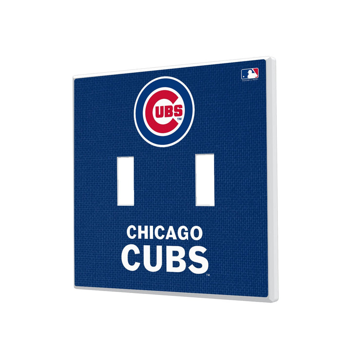 Chicago Cubs Solid Hidden-Screw Light Switch Plate Light Switch Plates Keyscaper
