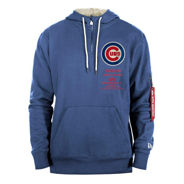 CHICAGO CUBS X ALPHA INDUSTRIES 2023 NEW ERA MEN'S HOODIE Sweatshirts & Hoodies NEW ERA CAP COMPANY INC