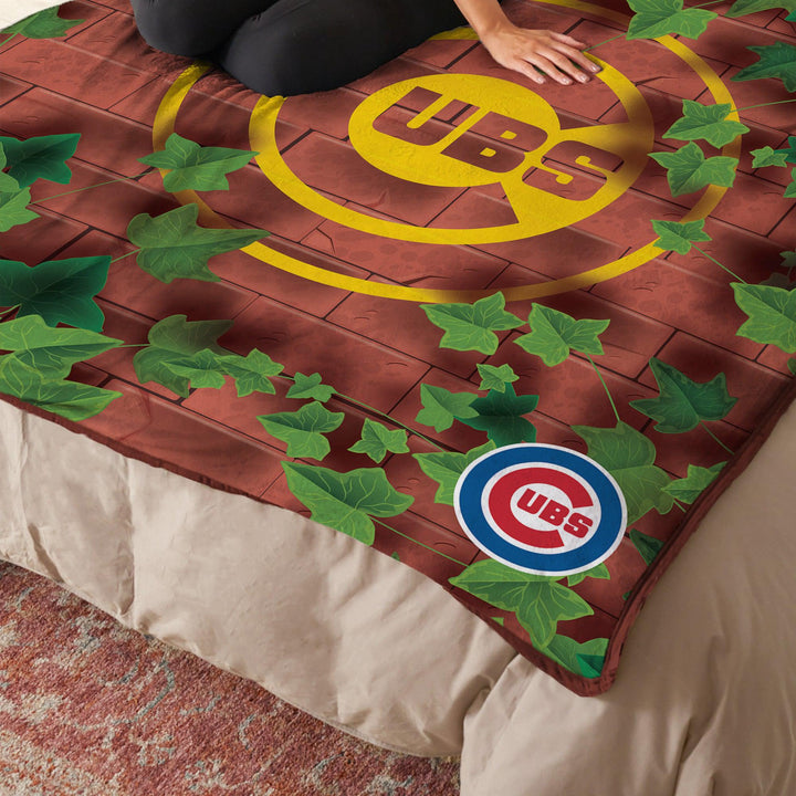 Chicago Cubs Ivy Wall Blanket Blankets NORTHWEST COMPANY