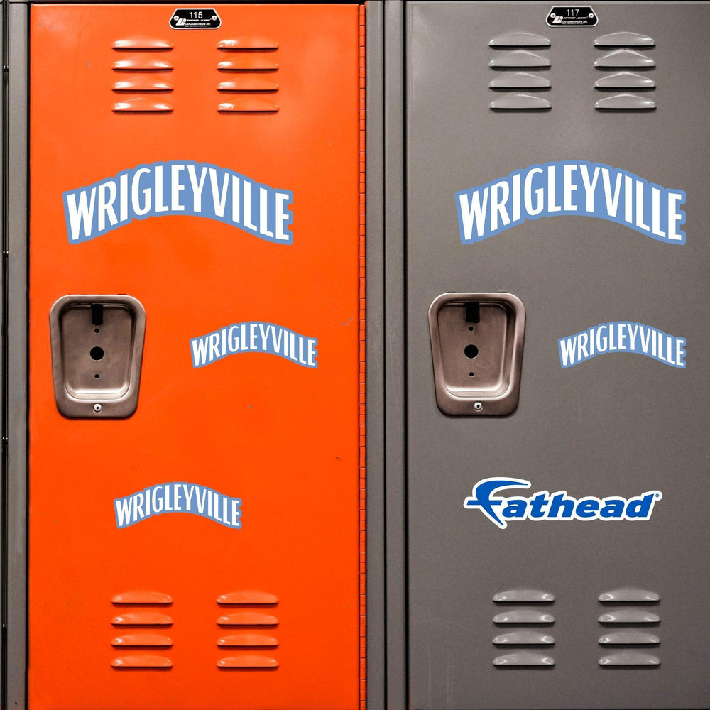 Chicago Cubs - 5 Logo Minis (Mixed Sizes) - Official MLB - Wrigleyville City Connect - Reusable Vinyl Decals Minis UNASSIGNED