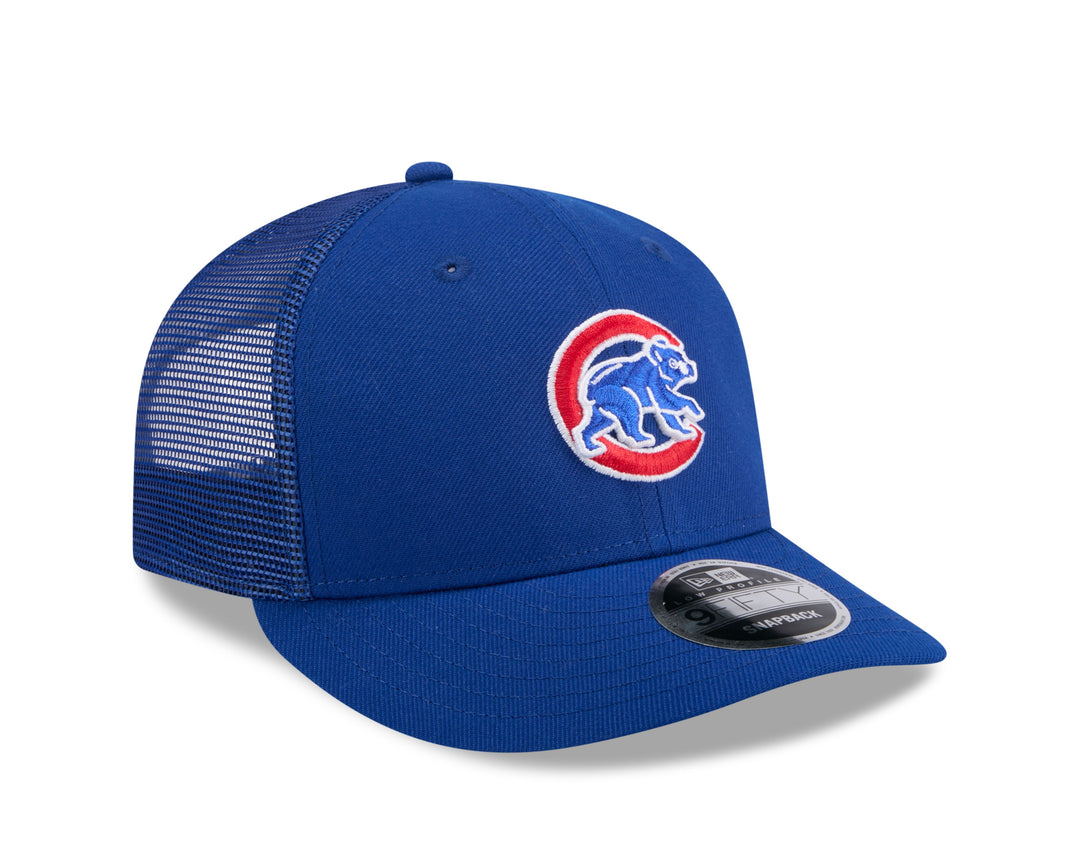 Chicago Cubs New Era Walking Bear Royal Blue Trucker Cap Caps NEW ERA CAP COMPANY INC