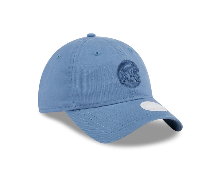 CHICAGO CUBS NEW ERA WOMEN'S WALKING BEAR WASHED BLUE ADJUSTABLE CAP Caps NEW ERA CAP COMPANY INC