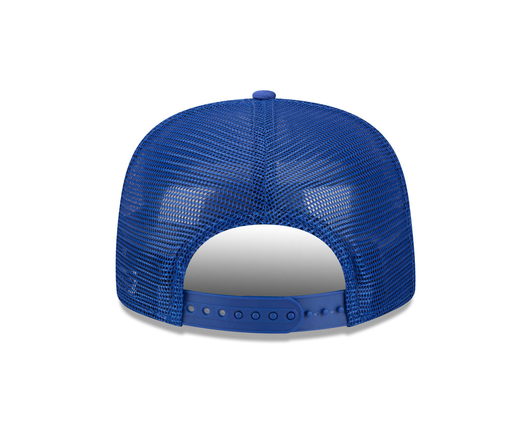 Chicago Cubs Bullseye Logo Tonal Blue Golfer Snapback Cap by New Era Caps NEW ERA CAP COMPANY INC