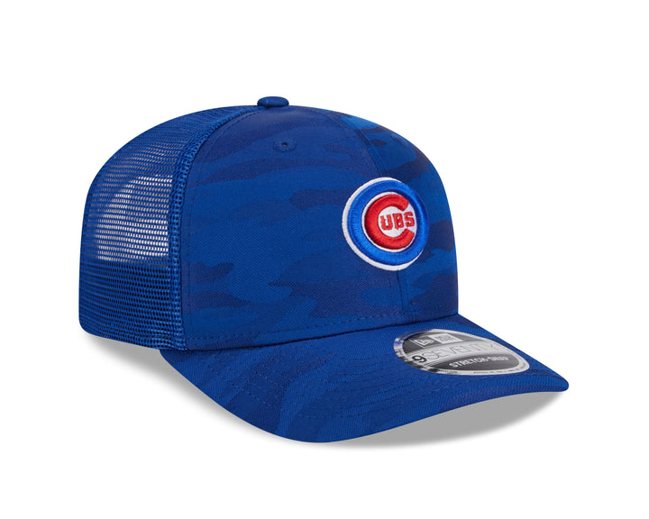 Chicago Cubs New Era Bullseye Royal Blue Camo 9Seventy Snapback Cap Caps NEW ERA CAP COMPANY INC