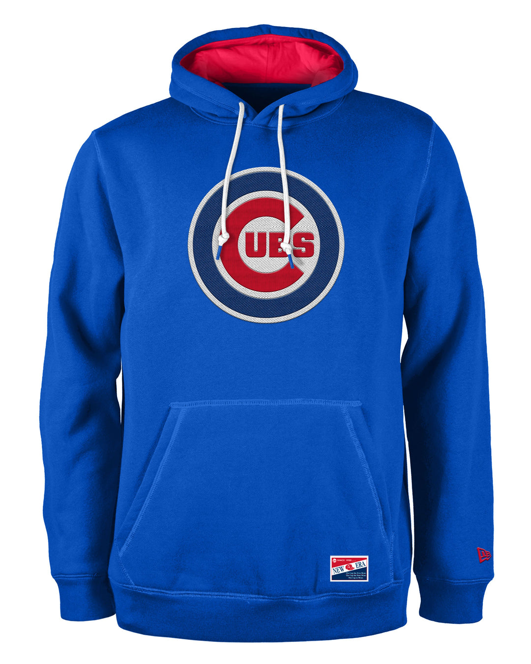 Chicago Cubs New Era Men's Bullseye Logo Royal Blue Hoodie Sweatshirts & Hoodies NEW ERA CAP COMPANY INC