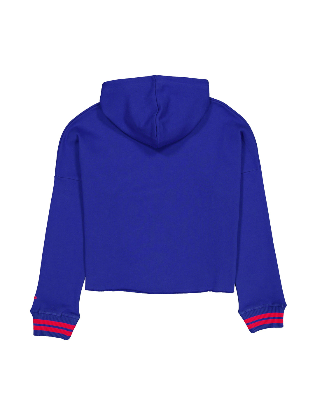 Chicago Cubs New Era Women's Bullseye Logo Cropped Royal Blue Hoodie Sweatshirts & Hoodies NEW ERA CAP COMPANY INC