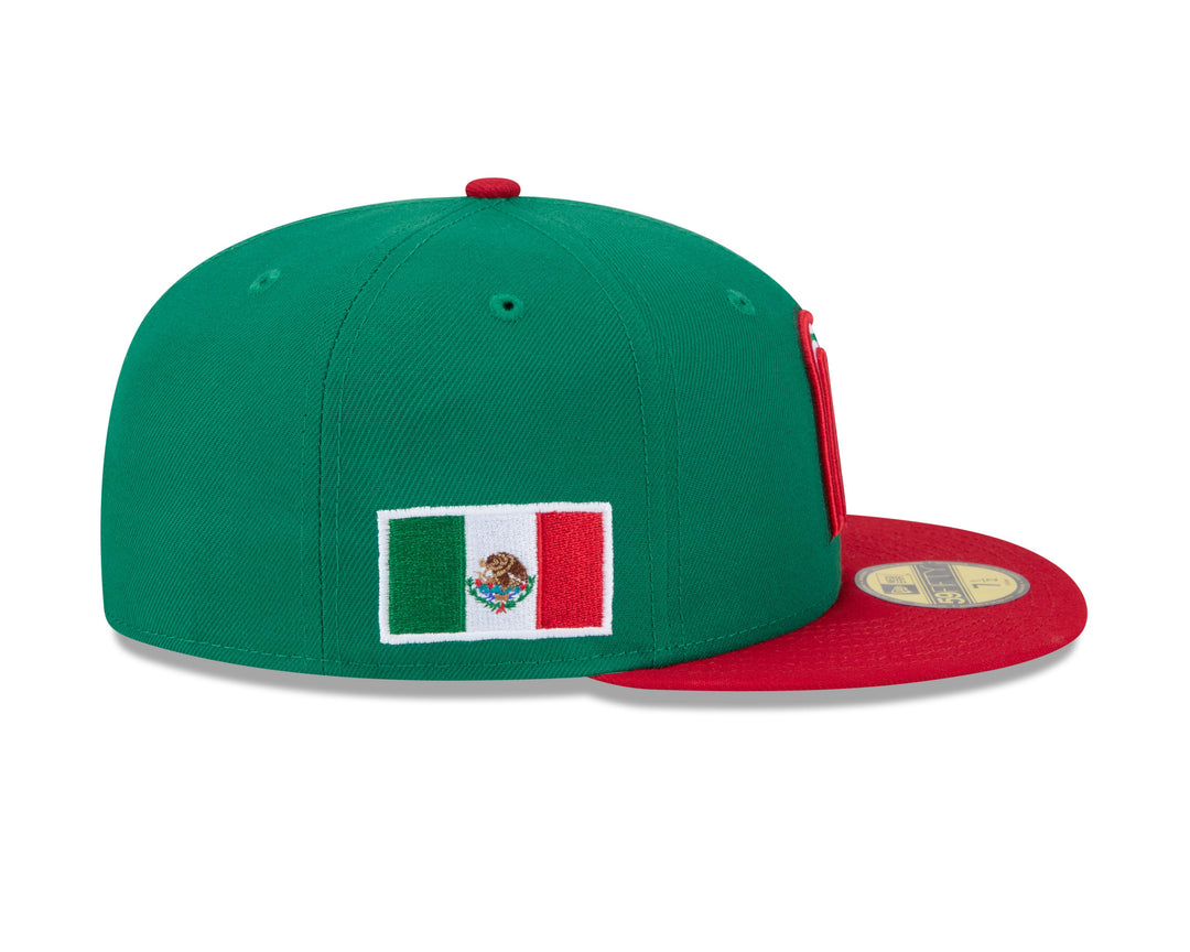 Mexico Baseball World Baseball Classic 5950 Low Profile Fitted Cap by New Era Caps NEW ERA CAP COMPANY