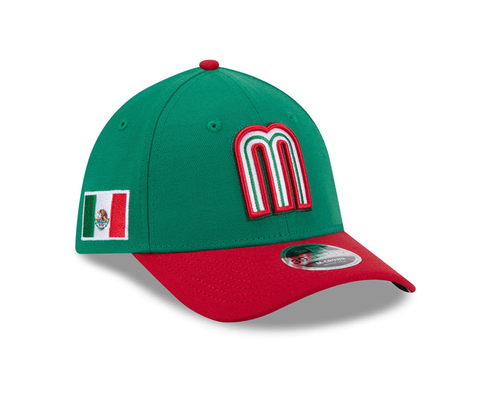 Mexico Baseball World Baseball Classic 3930 Stretch Fit Cap by New Era