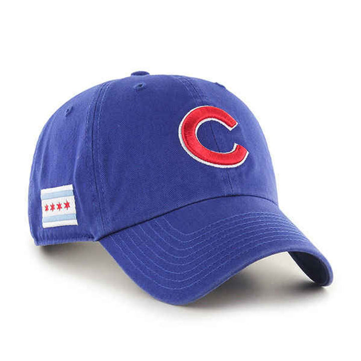 CHICAGO CUBS '47 C LOGO CHICAGO FLAG ADJUSTABLE CAP