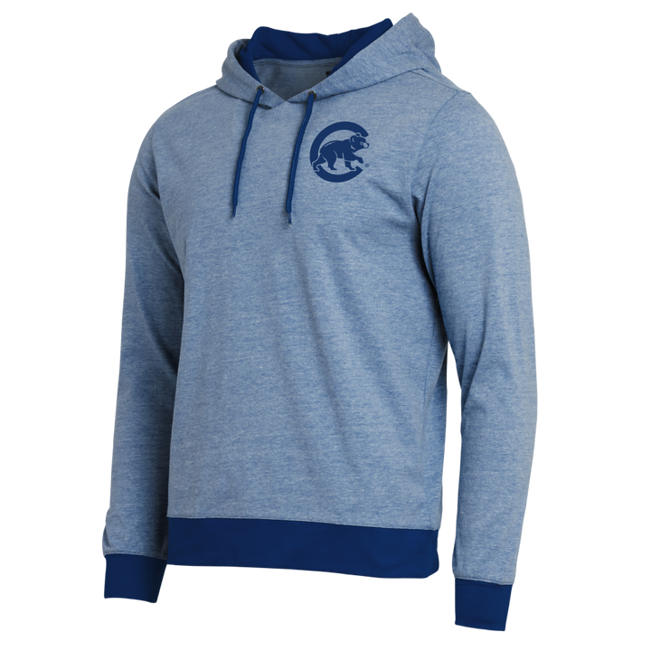 Chicago Cubs Walking Bear Blue Tonal Men's Hoodie by Darius Rucker Sweatshirts & Hoodies DARIUS RUCKER