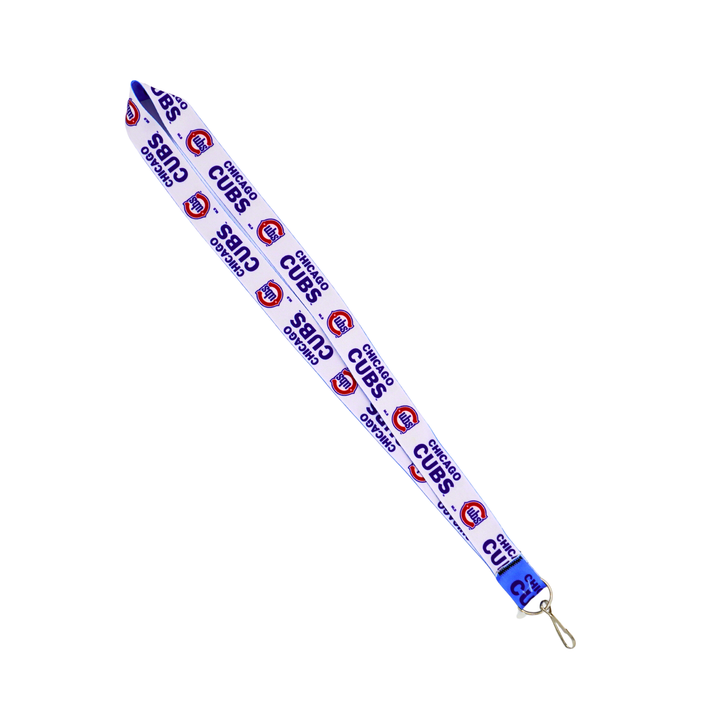 Chicago Cubs Alt Blue &amp; White Lanyard Lanyard WINCRAFT INCORPORATED