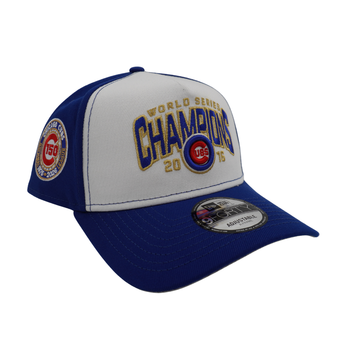 Chicago Cubs 150th Anniversary 2016 World Series 940 Snapback Cap by New Era Cap NEW ERA CAP COMPANY