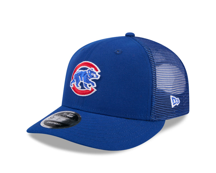 Chicago Cubs New Era Walking Bear Royal Blue Trucker Cap Caps NEW ERA CAP COMPANY INC