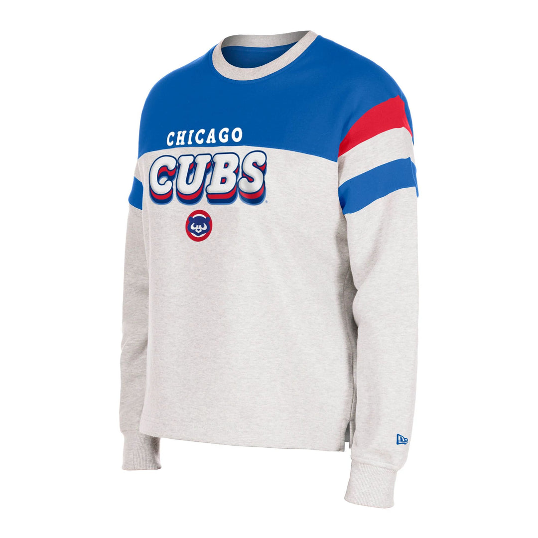 CHICAGO CUBS NEW ERA WOMEN'S 1984 BEAR CREWNECK SWEATSHIRT Sweatshirts & Hoodies NEW ERA CAP COMPANY INC