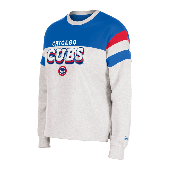 CHICAGO CUBS NEW ERA WOMEN'S 1984 BEAR CREWNECK SWEATSHIRT Sweatshirts & Hoodies NEW ERA CAP COMPANY INC