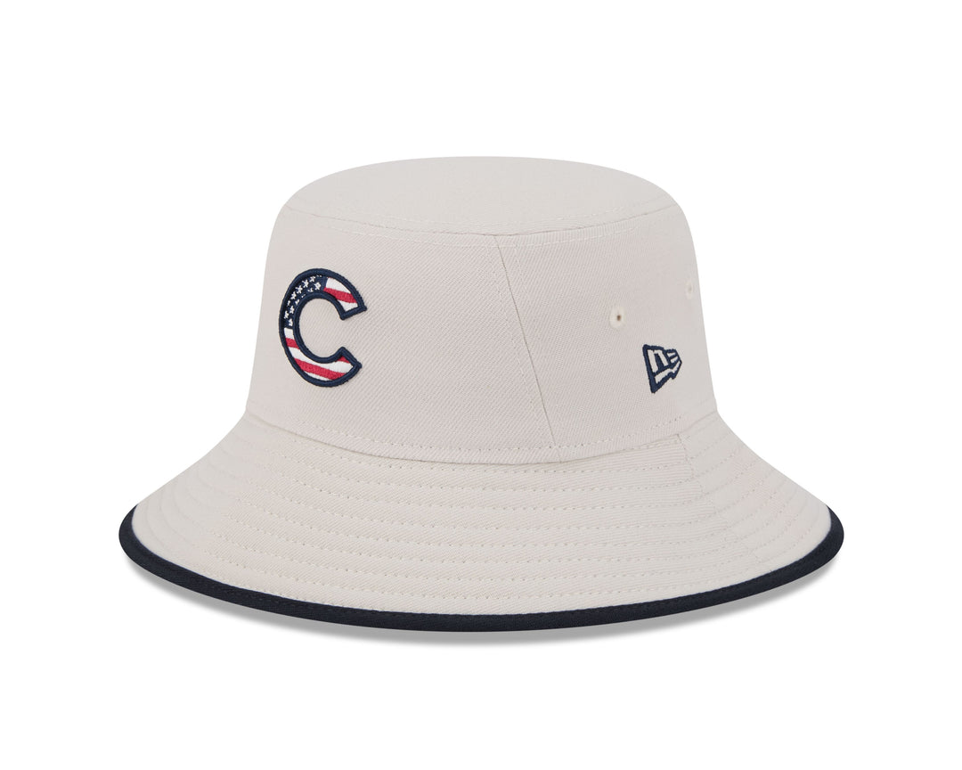 CHICAGO CUBS NEW ERA 4TH OF JULY 2024 BUCKET HAT Caps NEW ERA CAP COMPANY INC