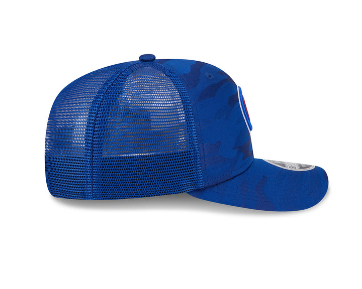 Chicago Cubs New Era Bullseye Royal Blue Camo 9Seventy Snapback Cap Caps NEW ERA CAP COMPANY INC