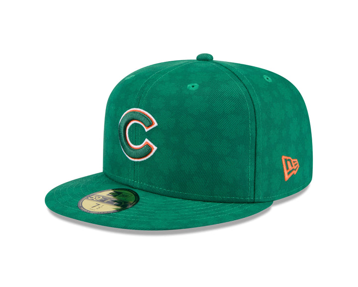 Chicago Cubs St. Patrick's Day Green 59FIFTY Fitted Cap by New Era