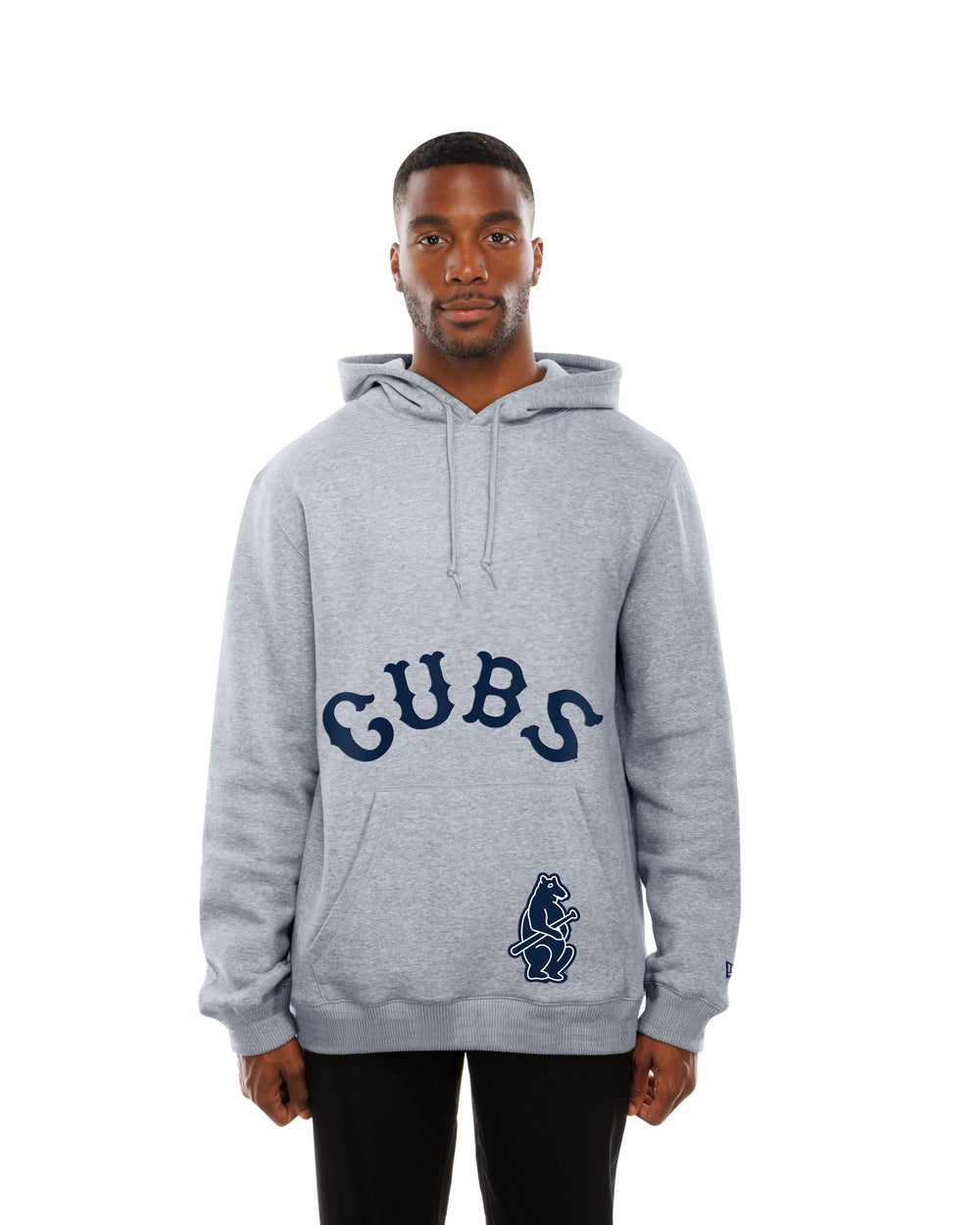 Chicago Cubs 1914 Pocket Print Hoodie Grey by New Era Sweatshirts & Hoodies New Era