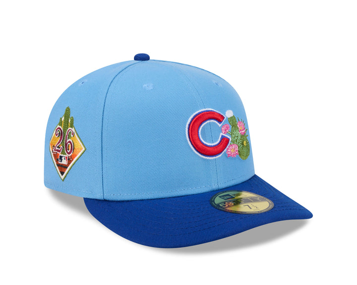 Chicago Cubs 2026 Spring Training 59FIFTY Light Blue Fitted Cap by New Era Caps New Era
