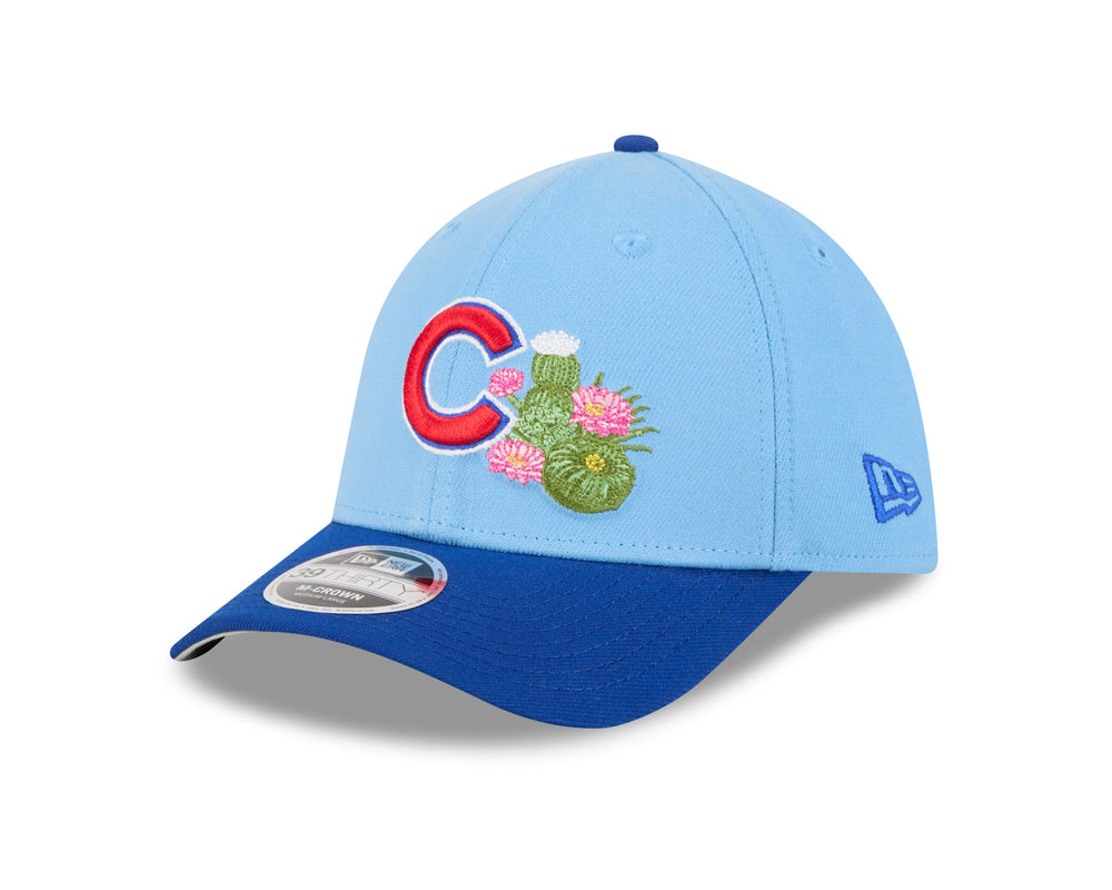 Chicago Cubs 2026 Spring Training Youth Light Blue 39Thirty Cap by New Era Caps New Era