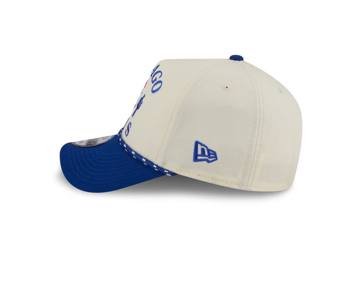 Chicago Cubs Walking Bear Cactus White Rope Strapback Cap by New Era Caps New Era