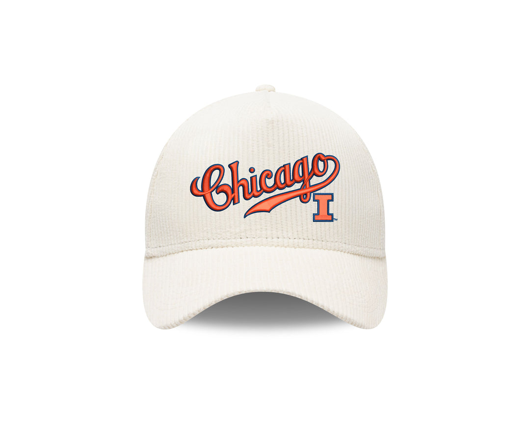 Chicago Cubs x University of Illinois College Cap by New Era Caps NEW ERA CAP COMPANY