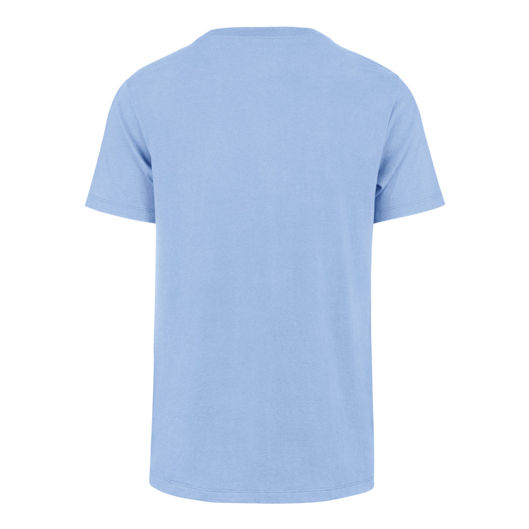 Chicago Cubs Blues Alt Script Flag Light Blue Franklin Unisex Tee by '47 Brand Short Sleeve Tees '47 BRAND