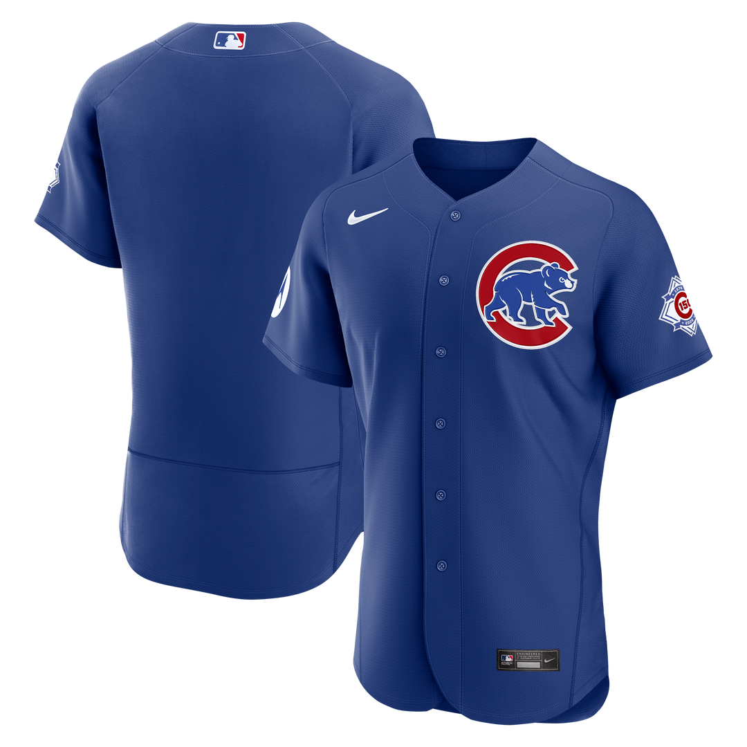 Chicago Cubs Royal Blue Alternate 150th Anniversary Elite Jersey by Nike