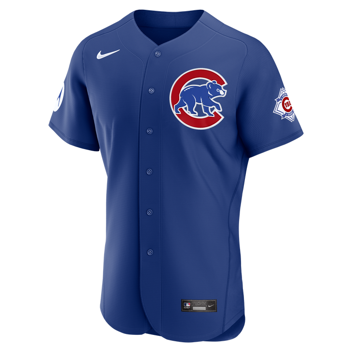 Chicago Cubs Royal Blue Alternate 150th Anniversary Elite Jersey by Nike