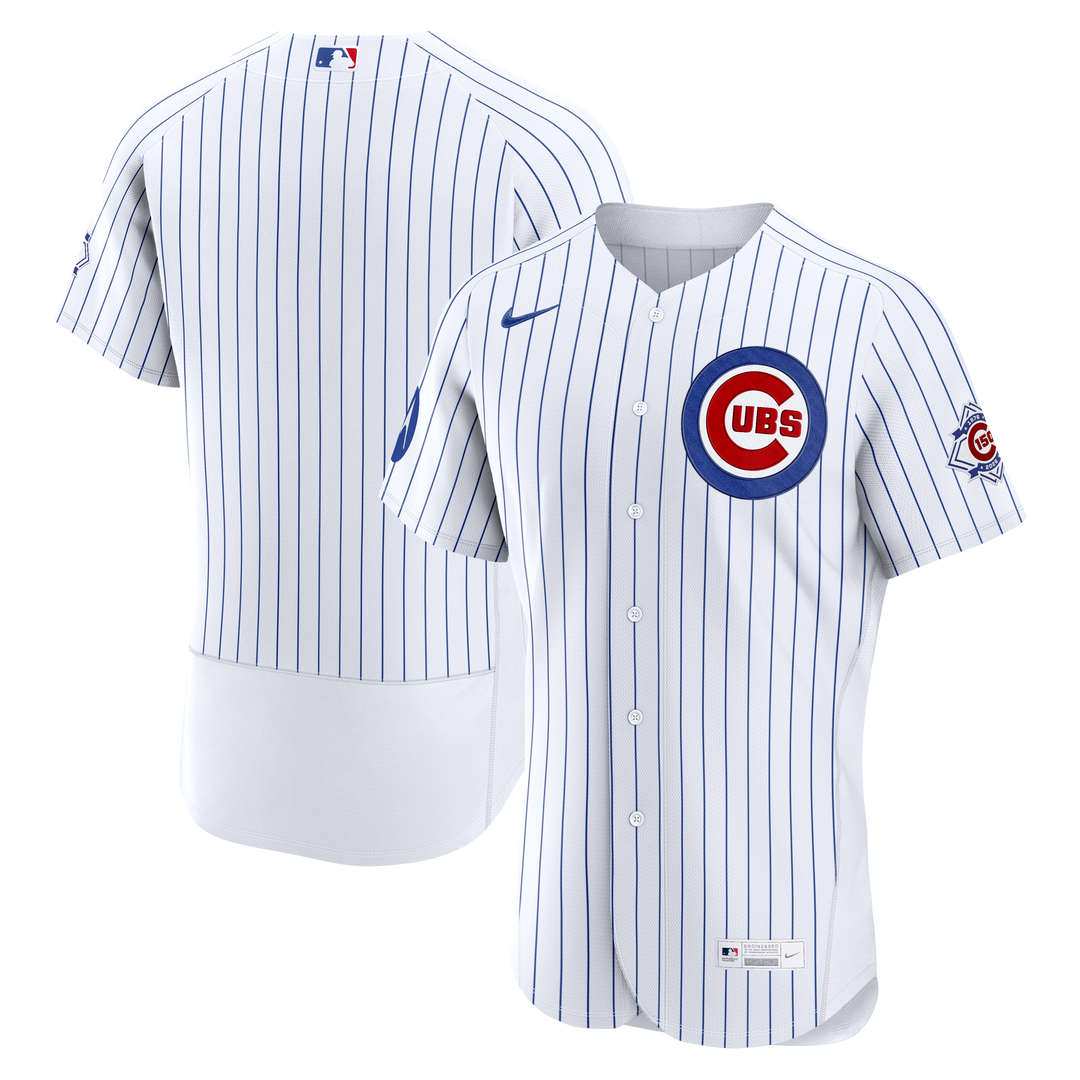 Chicago Cubs Home 150th Anniversary Elite Jersey by Nike