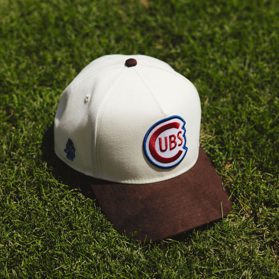 Chicago Cubs x Alice & Wonder Vintage Logo 940 Cap — Brown Caps NEW ERA CAP COMPANY