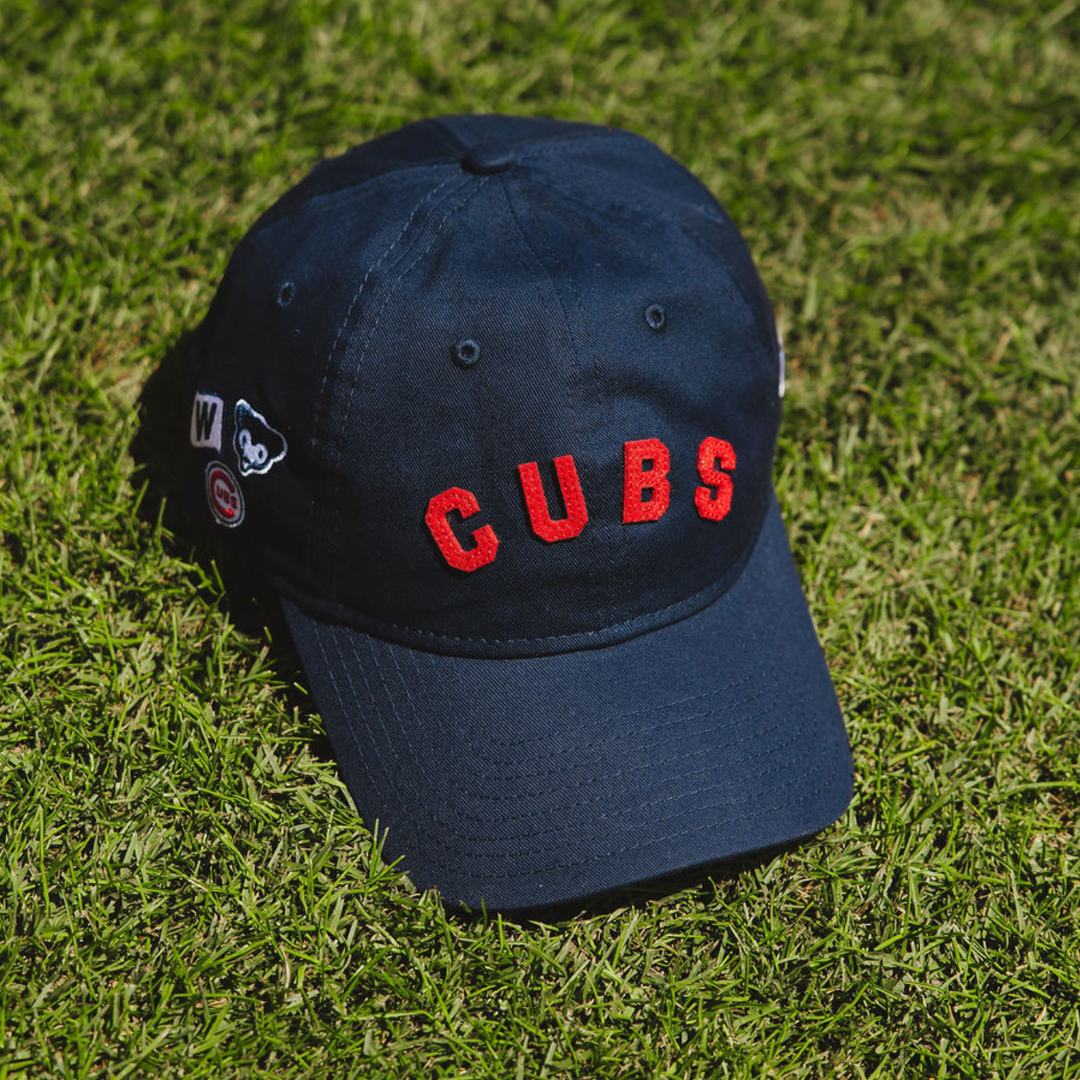 Chicago Cubs x Alice & Wonder Felt Appliqué 920 Cap Caps NEW ERA CAP COMPANY