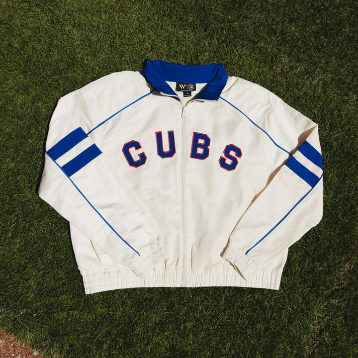 Chicago Cubs x Alice &amp; Wonder 1957 Track Jacket by The Wild Collective Jackets &amp; Outerwear THE WILD COLLECTIVE