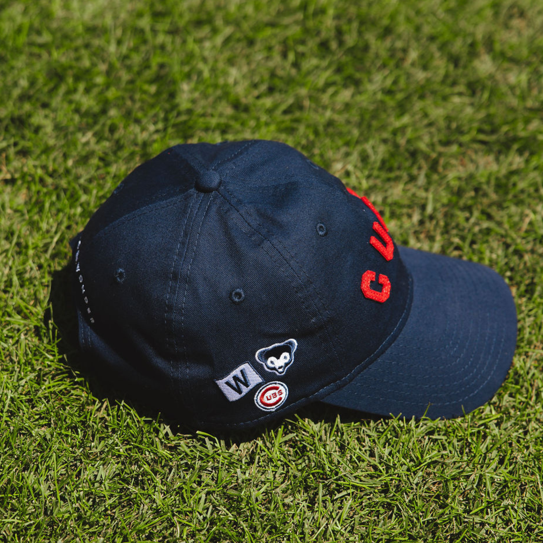 Chicago Cubs x Alice &amp; Wonder Felt Appliqué 920 Cap Caps NEW ERA CAP COMPANY