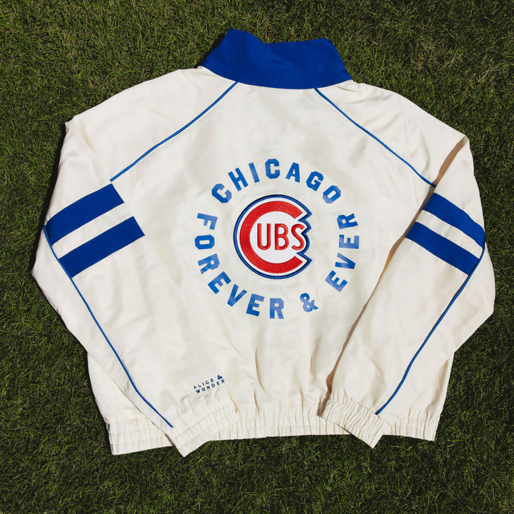 Chicago Cubs x Alice &amp; Wonder 1957 Track Jacket by The Wild Collective Jackets &amp; Outerwear THE WILD COLLECTIVE