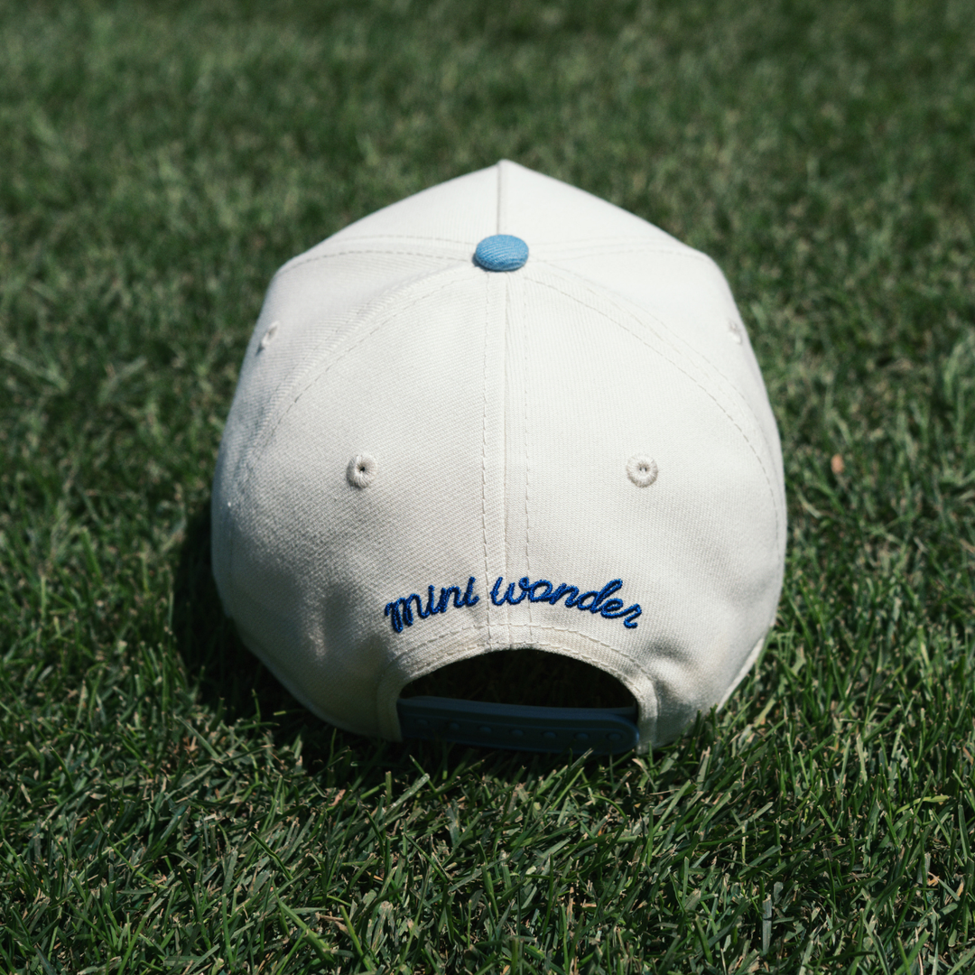 Chicago Cubs x Mini Wonder Two-Tone Rope 940 Cap — Youth, Light Blue Caps NEW ERA CAP COMPANY
