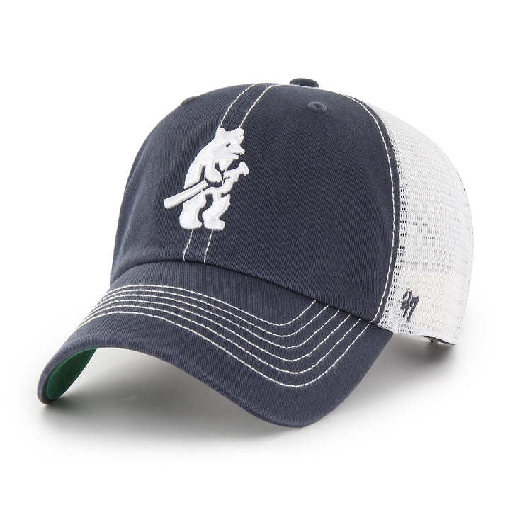 Chicago Cubs 1914 Trawler Clean Up Cap in Navy by &