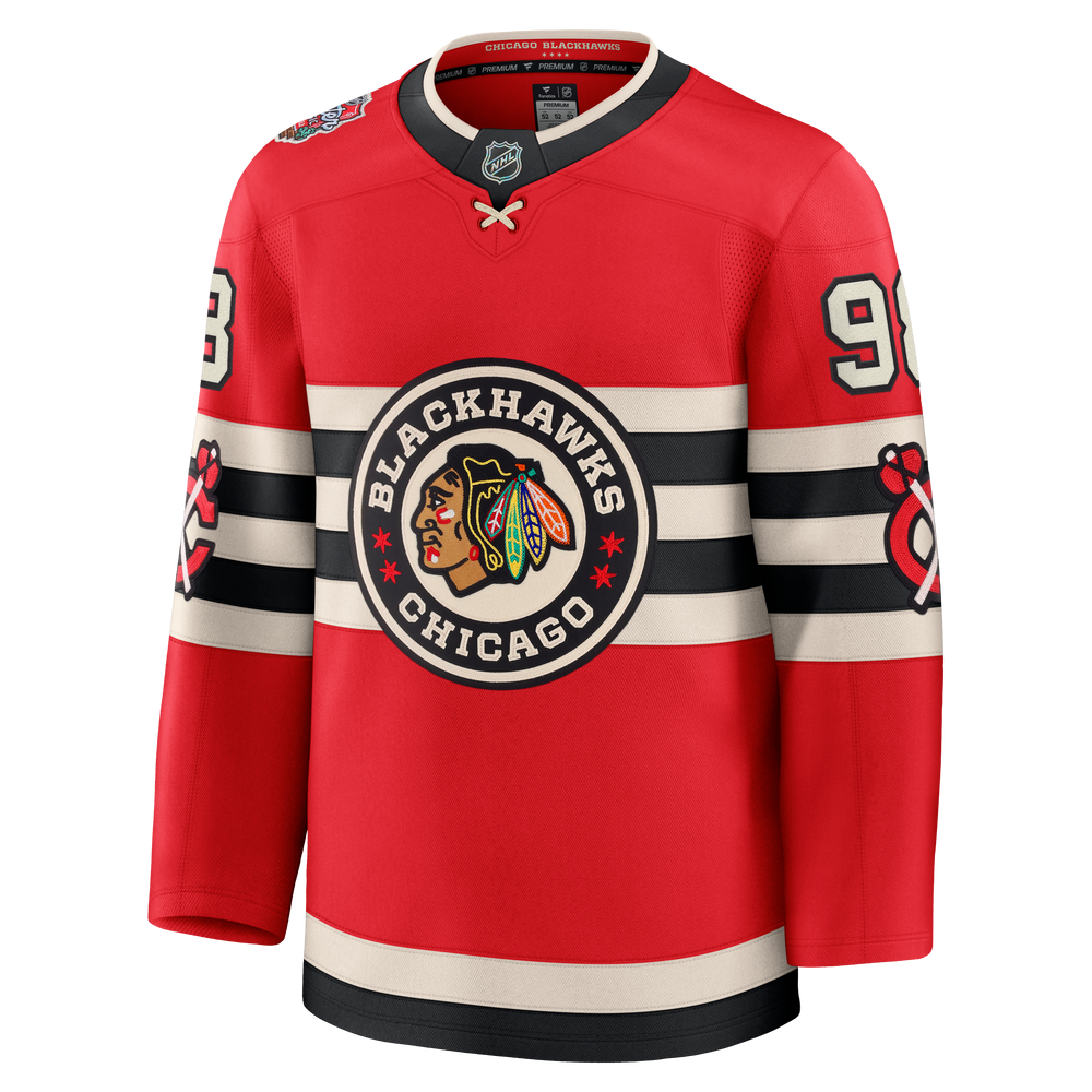 Connor Bedard Chicago Blackhawks Fanatics 2025 NHL Winter Classic Premium Player Jersey Jerseys FANATICS