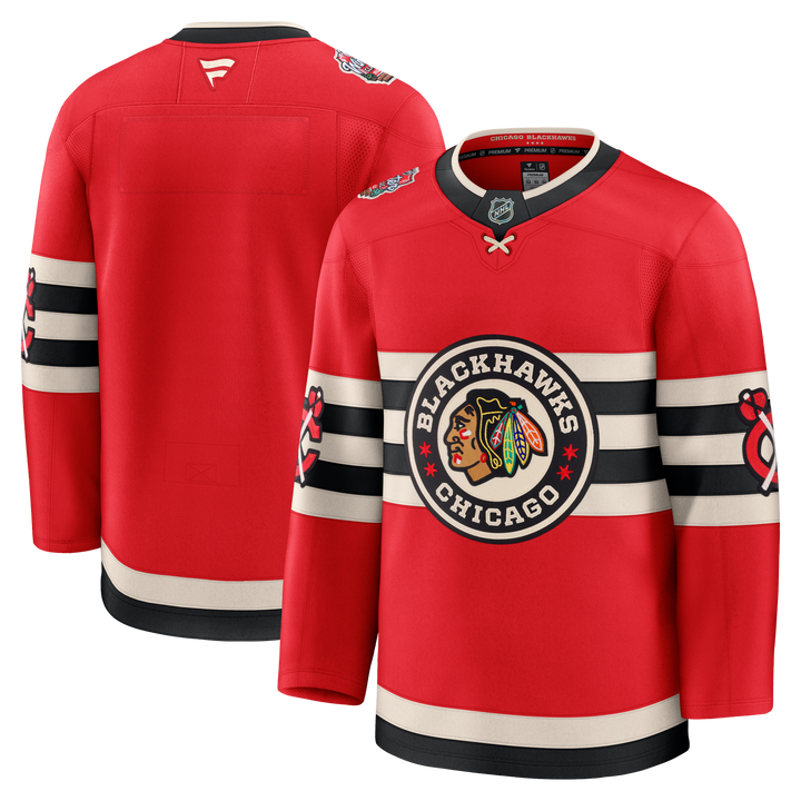 Chicago Blackhawks Fanatics 2025 NHL Winter Classic Premium Jersey Jerseys FANATICS